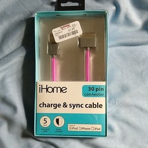 BOGO 1/2 off - I home charge & sync cable
